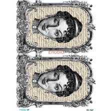 Diamond Pirinç Dekopaj Kağıdı - 1567