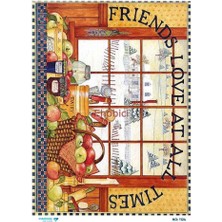 Diamond Pirinç Dekopaj Kağıdı - 1124