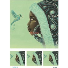 Diamond Pirinç Dekopaj Kağıdı - 2462