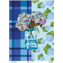 Diamond Pirinç Dekopaj Kağıdı - 3207