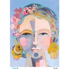 Diamond Pirinç Dekopaj Kağıdı - 3110