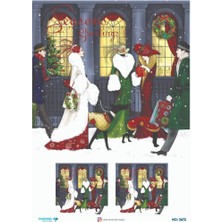 Ehobici Diamond Pirinç Dekopaj Kağıdı - 3672