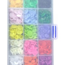 Fırsatkolik Çıt Çıt Plastik Set Renkli 180 Adet