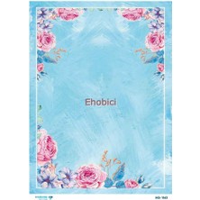 Ehobici Diamond Pirinç Dekopaj Kağıdı - 1163