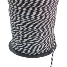 Fırsatkolik Bileklik İpi, Hediye Paketleme İpi, Şans, Bereket, Aşk, Şifa, Güç 1 mm Pamuk  1 Metre Lacivert