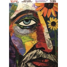 Pirinç Dekopaj Kağıdı 30X42CM PT-2807 Resim Tablo Tarzı