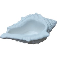 Ehobici Büyük Istiridye Deniz Kabuğu Kase 17X11CM