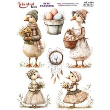 Ehobici Sulu Transfer Kağıdı 25X35CM ST-1854