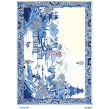 Diamond Pirinç Dekopaj Kağıdı - 2397