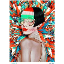 Diamond Pirinç Dekopaj Kağıdı - 3020