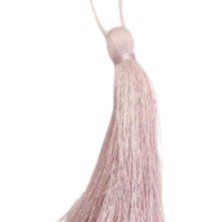 Püskül Tekli 10 cm 1 Adet Toz Pembe