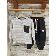 Lacıel Parıs Paraşüt Pantolonlu Erkek Çocuk Takım