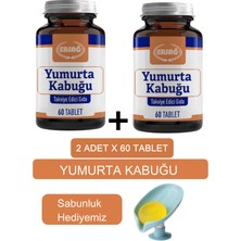 Yumurta Kabuğu Takviye Edici Gıda 2 Kutu - Sabunluk Hediyemiz 2068-3