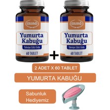 Yumurta Kabuğu Takviye Edici Gıda 2 Kutu - Sabunluk Hediyemiz 2068-1