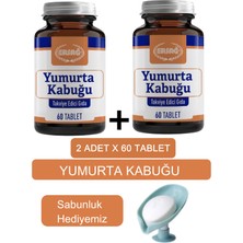 Yumurta Kabuğu Takviye Edici Gıda 2 Kutu - Sabunluk Hediyemiz 2068-2