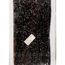 Silikon Yapışkanlı Taş Siyah 1 Metre 2 cm 10 Metre