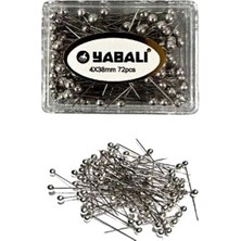 Toplu Iğne Gümüş 72'li 4X38 mm