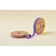 Fırsatkolik Biye Koton Katlı D22 Mor 2 cm 25 Metre %65 Koton %35 Polyester