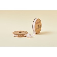 Fırsatkolik Biye Puanlı Katlı B06 Turuncu 2 cm 25 Metre %65 Koton %35 Polyester