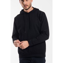 Süperlife Erkek Kapşonlu Regular Fit Ince Sweatshirt Spr 20K55