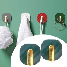 Buffer® 2li Yapışkanlı Retro Askılık Dolap Kapak Kulpu Yeşil