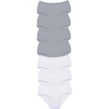 7 Adet Tutku Kadın Yüksek Bel Bato Kalın Lastik Külot S10