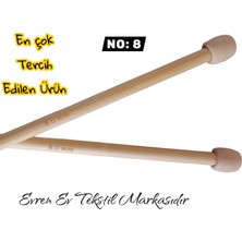 Evren Ev Tekstil Bambu Örgü Şiş