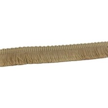 Pamuk Püskül Şerit En 3 cm Bej 1 Metre