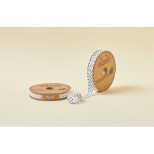 Fırsatkolik Biye Puanlı Katlı B11 Siyah 2 cm 25 Metre %65 Koton %35 Polyester