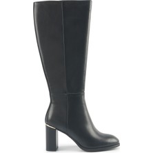 Nine West Ortega 5pr Siyah Kadın Topuklu Çizme
