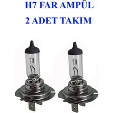 Far Ampülü Ampul H7 12V 55W Halogen 2 Adet Takım