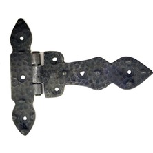 Antika Tarz Dekoratif Pirinç Kuyruklu Düğmeli Menteşe No1 - 117X142 Mm, Oksit