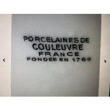 25,5 cm Yüksekliğinde Fransız Porselen Çay Potu