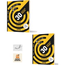 Hız 6.sınıf 30 Haftalık Matematik Fen Bilimleri Denemeleri Hedef Deneme