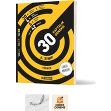 Hız 6.sınıf 30 Haftalık Türkçe Denemeleri Hedef Deneme