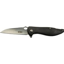 Crkt Lotus 1265 Bk Siyah Kamp / Outdoor Çakı 18CM - Yarı Otomatik, Kemerlikli, Kutulu