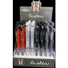 TMN Beşiktaş Lisanslı Uçlu Kalem 0,7 mm Renkli Plastik Malzeme ile Hafif ve Ergonomik Tasarım