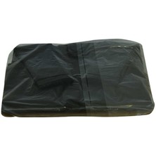 Battal Boy Atlet Geri Dönüşüm Granül Çanta Poşet 65X35 cm Kalın Siyah 1000 gr 1 Paket