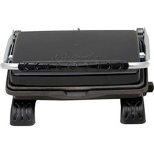 Siyah Döküm Tost Makinesi 1800W, Ev Tipi, Pratik ve Güçlü Isıtma Özelliği