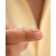 Gülce Tohum 14 Ayar Altın Küpe