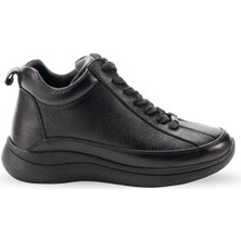 Neva-G Kadın Deri Ayakkabı Siyah