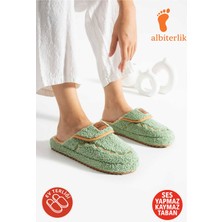 Albishoes Kadın Ev Terliği Kaydırmaz Taban Kışlık Kadın Ev Terliği Çeyiz Bohça Terliği Rahat Taban