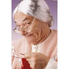 çocuk yaşlı peruk 