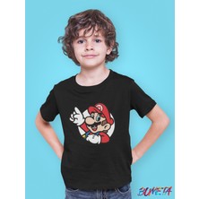 Bumeta Süper Mario Atari Çocuk Tişört T-Shirt