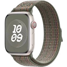 Apple Watch Ultra 49MM Krd-91 Hasır Kordon Strap Kayış