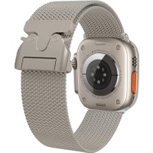 Apple Watch 42MM  Krd-25 Metal Hasır Kordon