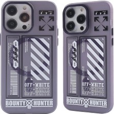 iPhone 14 Pro Max Kılıf Apollo Magneticsafe Desenli Kapak - Apollo Mor - 1