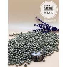 5 mm Ahşap Boncuk (25 Gram 315 Adet) Delik Çapı 2 mm Makrome Tasarım Takı Bileklik Aksesuar