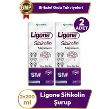 Seddar Collection Ligone Sitikolin Şurup 200 ml 2 Adet