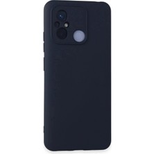 Xiaomi Redmi 12C Kılıf Nano Içi Kadife Silikon - Lacivert